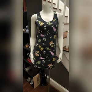 Jawbreaker skull foodie mini dress